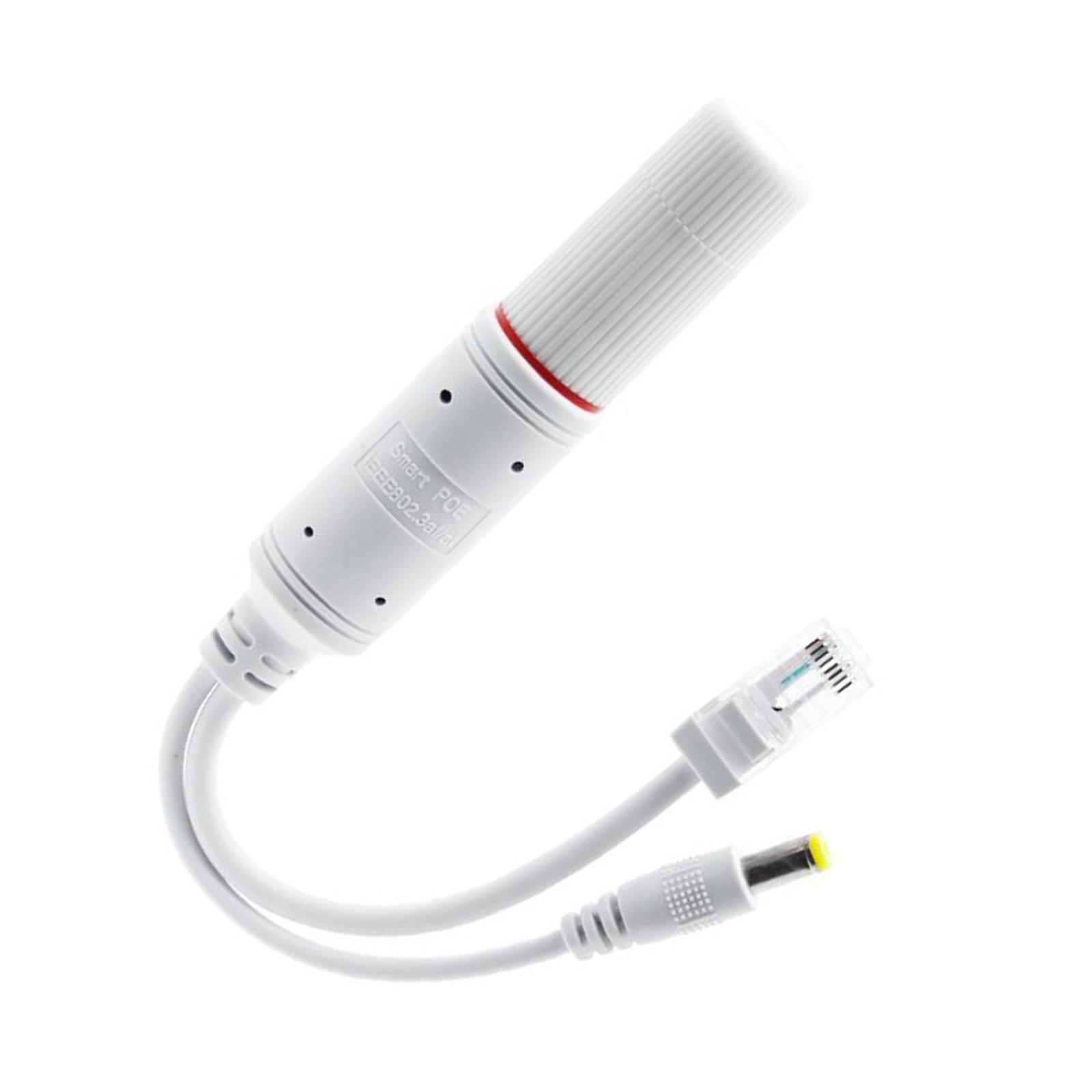 

Адаптер-сплиттер Power Over Ethernet POE 48 В - 12 В с видеокабелем и кабелем питания для стандартных устройств