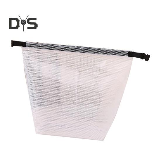 

Портативная сумка для хранения, легкая косметичка для душа, большая вместимость, водонепроницаемая сухая сумка, органайзер для хранения L белый