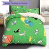 Goodnight Moon Pattern Bedding,Quilt Set Quilt Cover Pillowcase Home Birthday Gift (1 * duvet cover + 2 * pillowcase, without core)