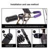 Nylon Rope Bow Archery Wrist Sling Adjustable Bows Arrows Wrist Rope for Hunting Shooting Purple
