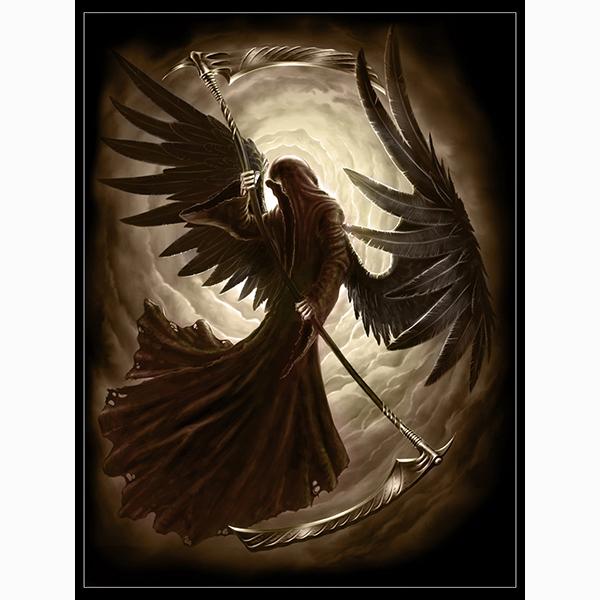 DIY Full Round Drill Angels of Death Skull Diamond Rhinestone Painting Grim Reaper Mosaic Pictures Cross Stitch Embroidery Home Decor
