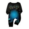 Family Matching Halloween Printed Loungewear Set Long Sleeve Top and Pants for Parent and Child