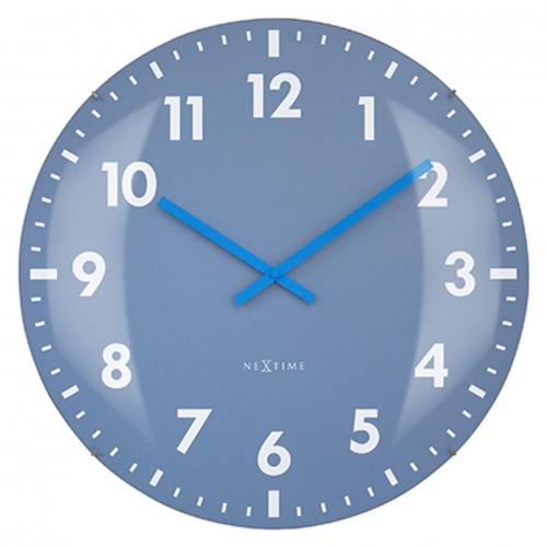 Nextime Glass Domed Wall Clock