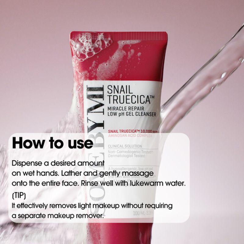 [SOME BY MI] *renewal* Snail Truecica Miracle Repair Low pH Gel Cleanser 100ml