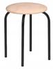 Dining Chair ECO LEATHER LOFT Black Metal Frame Firnitex