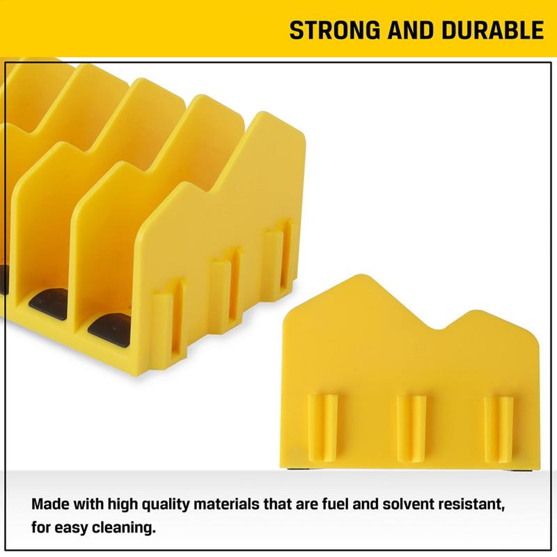 Plier Storage Rack Anti Slip Detachable Pliers Cutter Storage Rack With 10 Slots Wrench Organizer for Garage and Workshop
