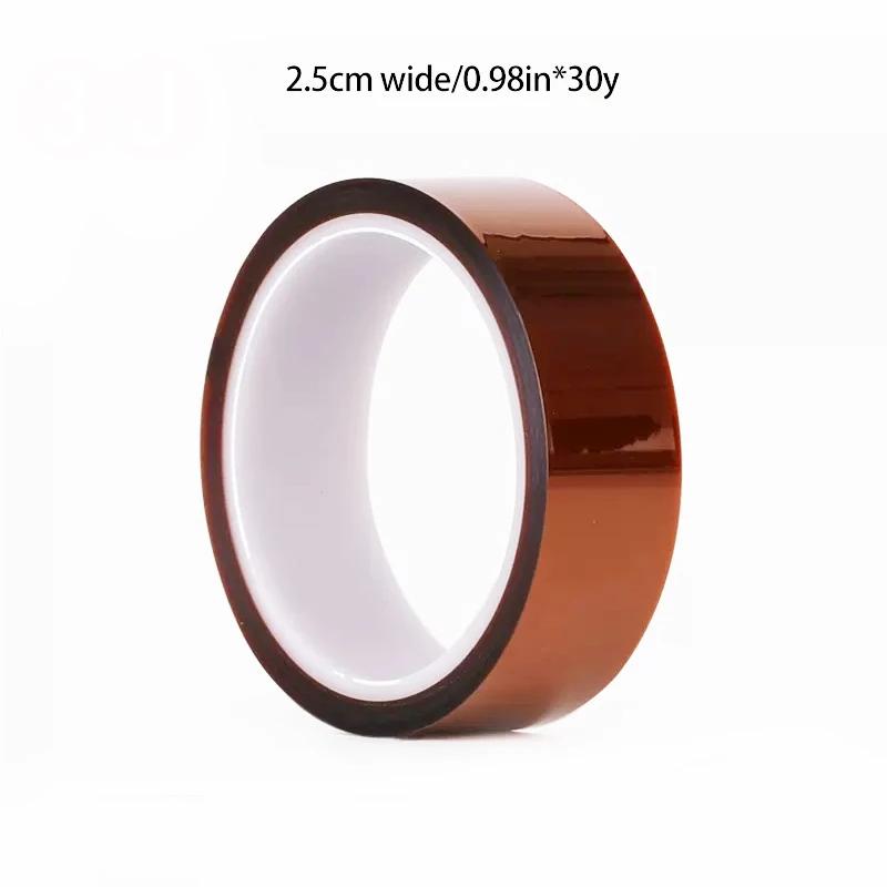 30m Varmebestandig Kapton Tape – Polyimidisolasjon for Litiumbatterier, Elektronikk og Lodding