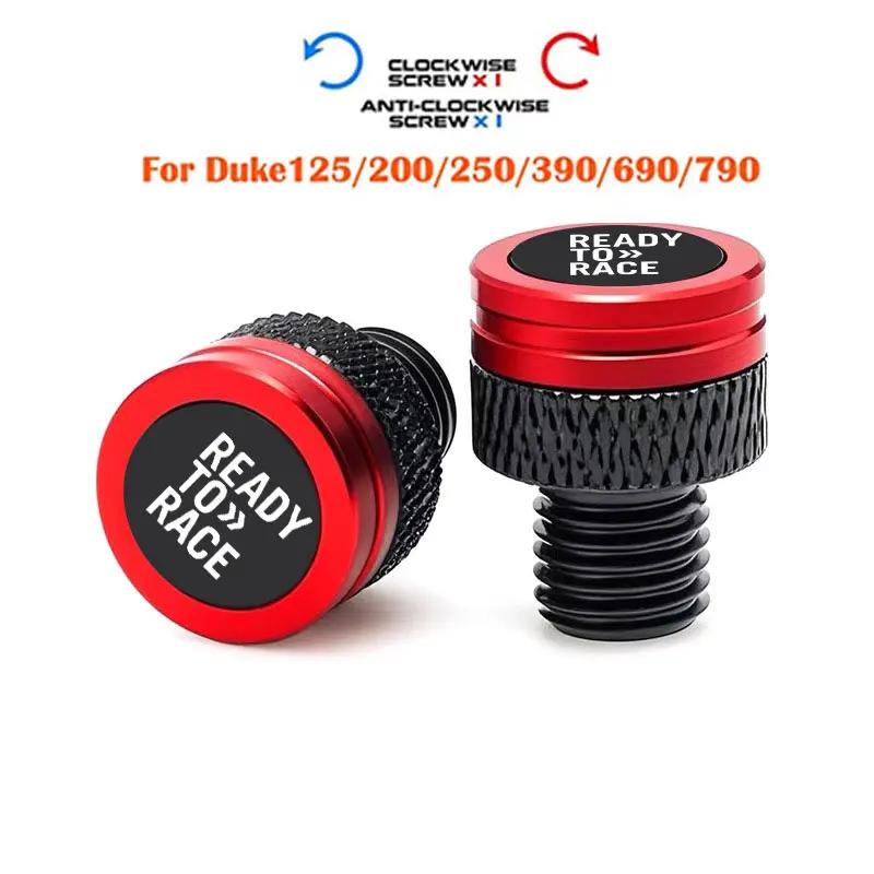 Motorcycle Mirror Hole Plug Screw Bolts Cover 2pcs For KTM Ready to Race Duke 390 690 790 890 1190 Rc 1290 Adventure