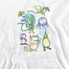 Jim Henson Unisex Adult Monster Doodles Hoodie
