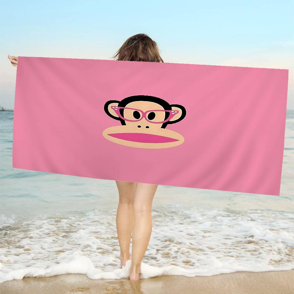 Logo P-Pauls F-Frank Anime Beach Swimming Towel Soft Absorbent Washcloth Children's Gifts for Kids Travel Camping Gym