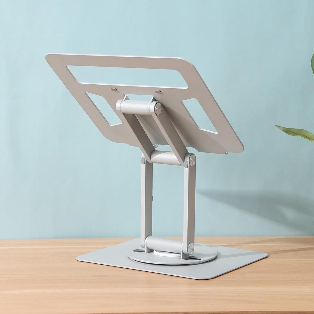 Adjustable Rotating Laptop Stand with Double-Layer Foldable Design
