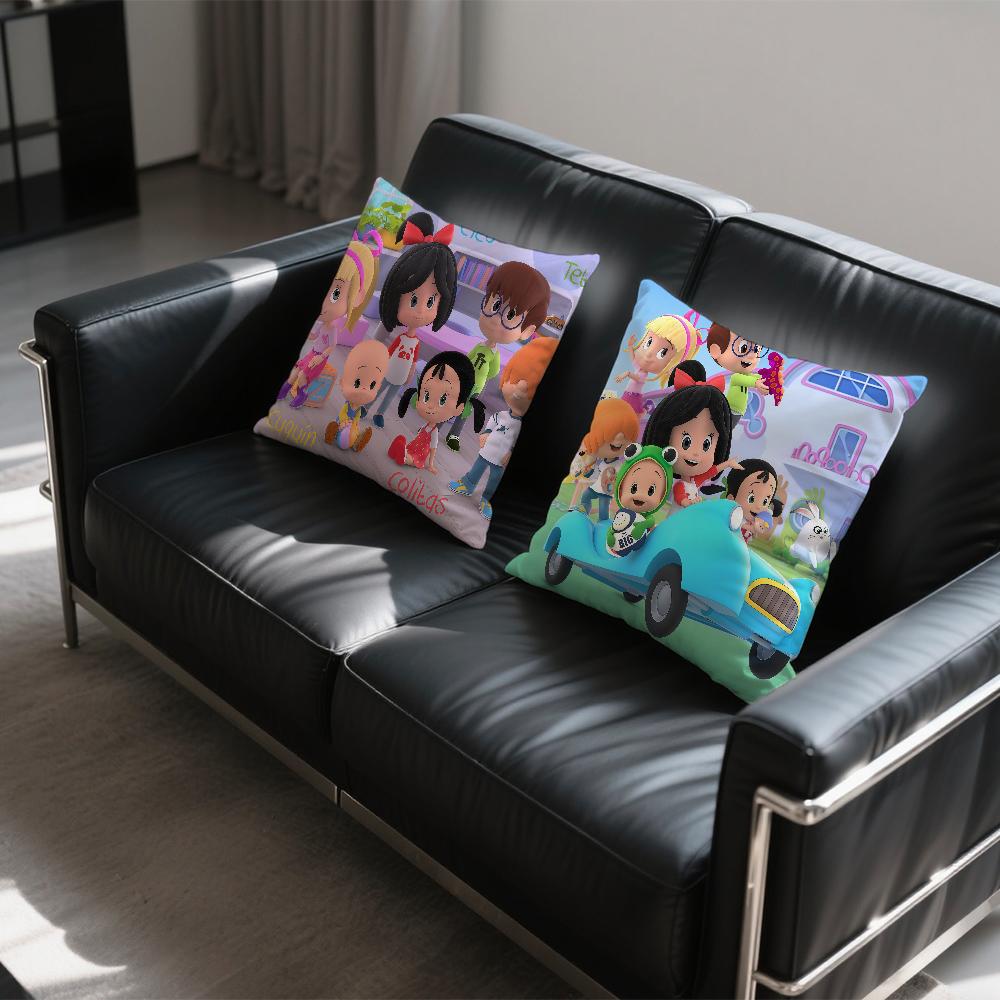 C-Cleo cushion cover Square Sofa Cushion Cartoon Cover Casual Skin-Friendly Comfortable Pillow C-Cuquin Cover