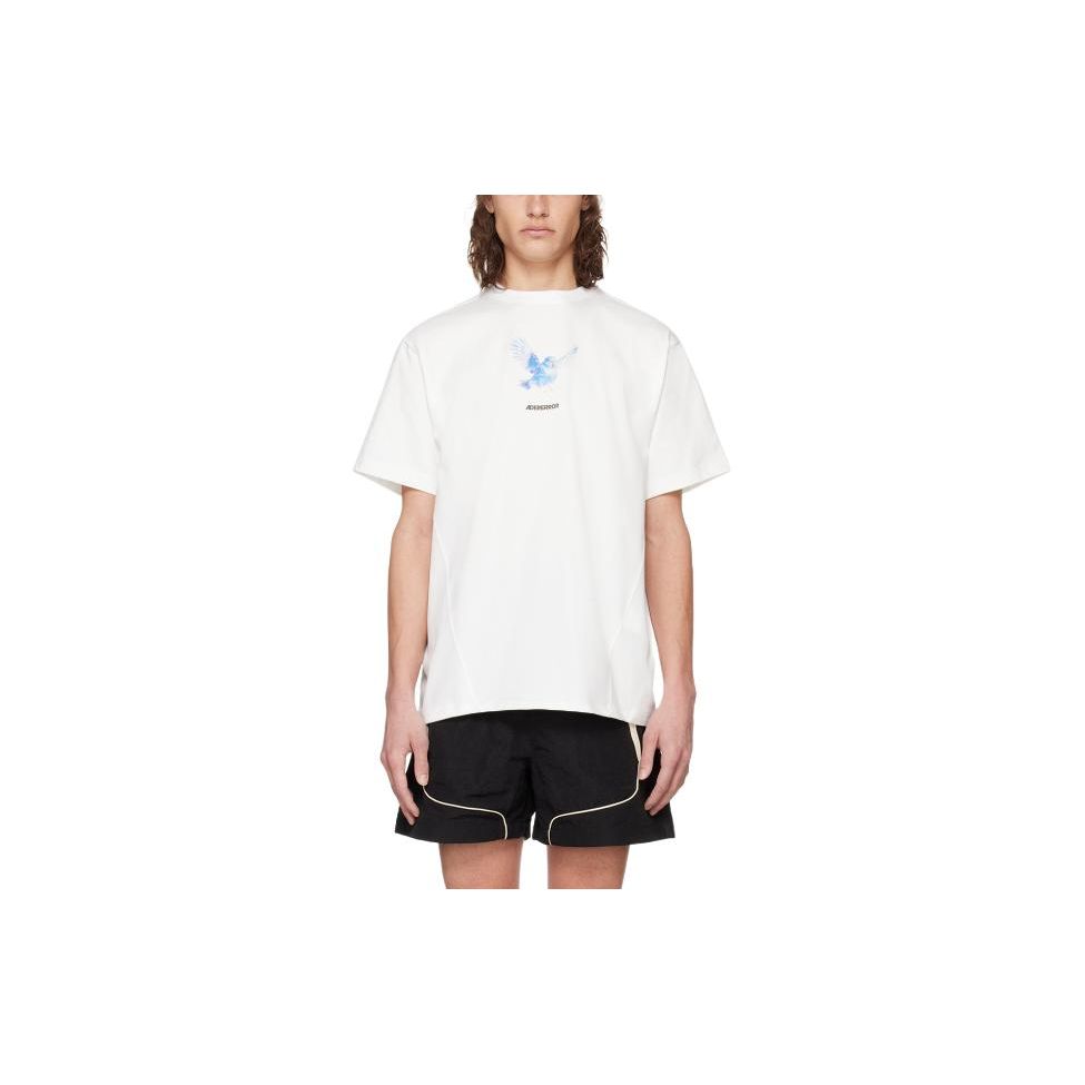 

Футболка Ader Error Off White Мужские топы Кремовые BN01SSTS0113OW S