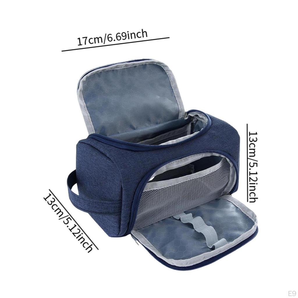 Large Capacity Pencil Case Stationery Bag 17x13x13cm for College Boys Girls
