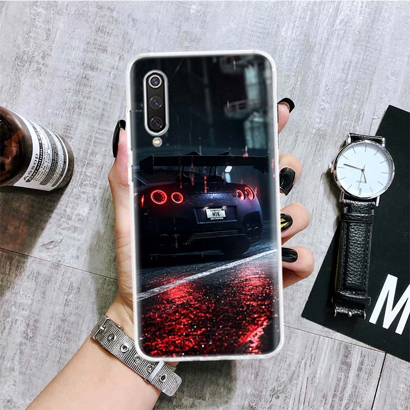 GTR Sport Auto JDM Telefon Fall Für Xiaomi Redmi Hinweis 10 9 8 11 Pro 11T 11S 10S 9S 9A 9C 9T 8T 8A 7 7A 5 Kunst Muster Abdeckung Coque