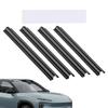 4-Piece Elastic Cable Sleeve Set  PVC Cord Protector & Organizer for Car, Truck, RV, Desk & Home Wire Management