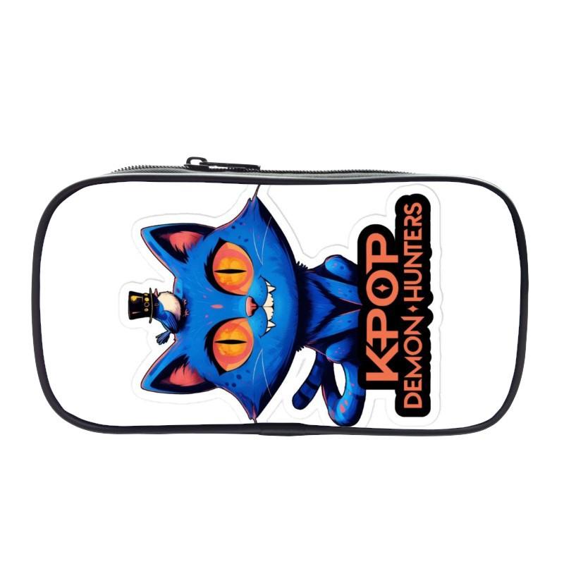 New Printed Witch Huntrix Kpop Student Pencil Bag Kpop Storage Stationery Bag Pencil Bag Men and Women