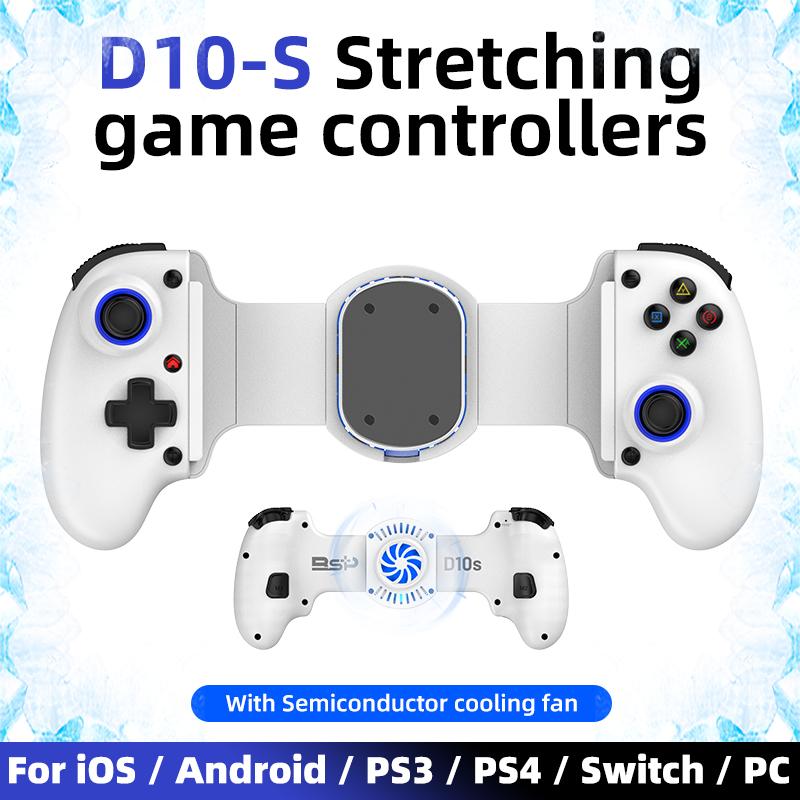 

VILCORN беспроводной мобильный геймпад охлаждающий вентилятор игровой контроллер PUBG для Android/IOS/Switch/PS3/PS4 растягивающийся джойстик с триггером зала