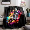 Motorcycle Lovers Gifts Multi Size Blanket for Boys Soft Warm Blanket for Couch Bed Office Surprise Gift for Husband and Son