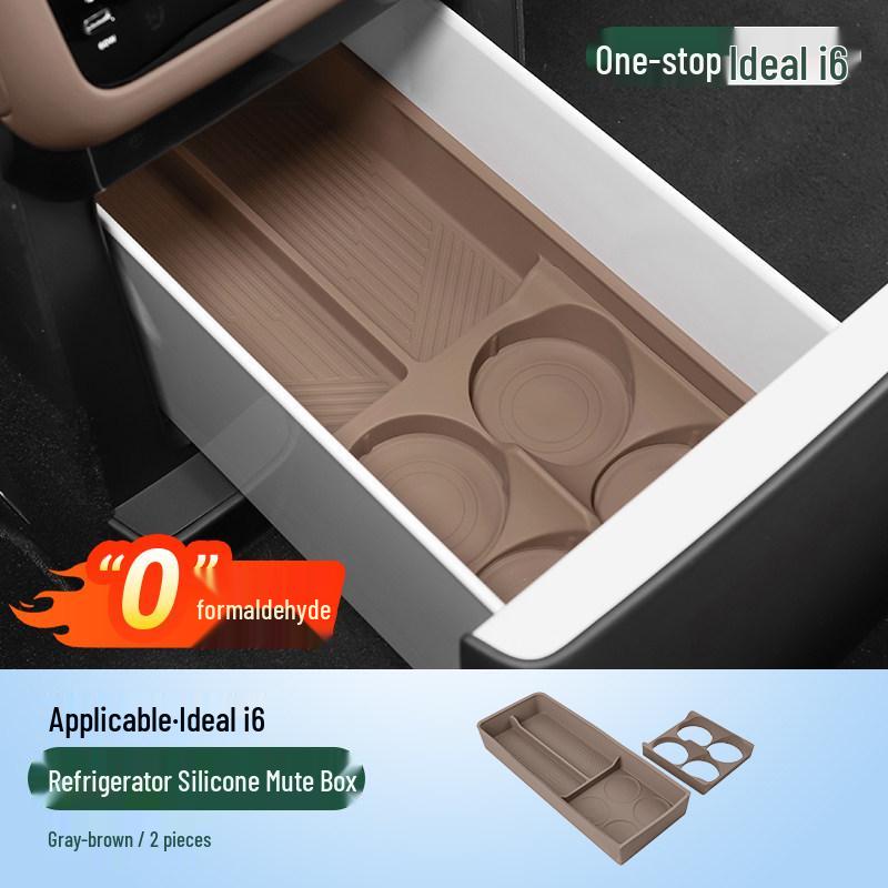 Ideal i6/i8 Refrigerator Silicone Non-slip Mat for Storage and Car Cup Holder Accessories