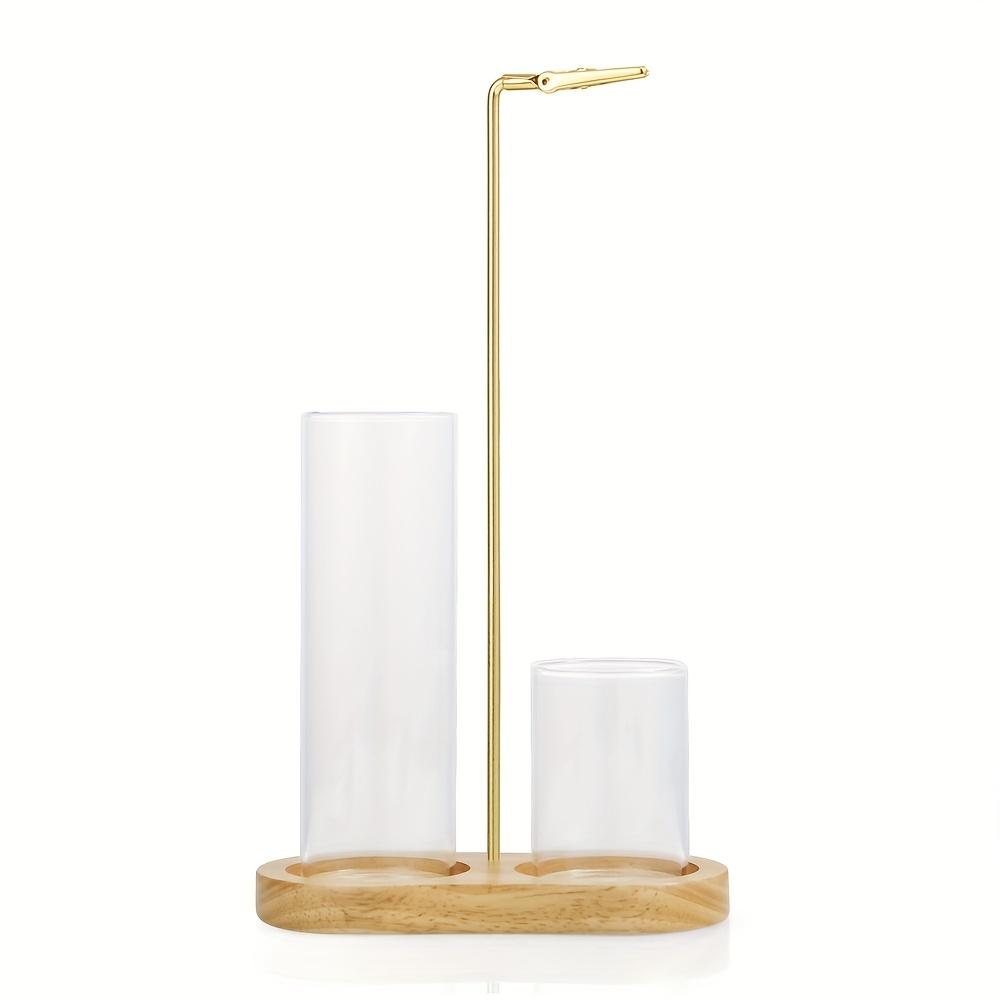 2-in-1 Incense Candle Stand Anti Fly Ash Incense Burner Detachable Glass Ash Plate Incense Candle Storage,Meditation Incense Furniture Home Ornament