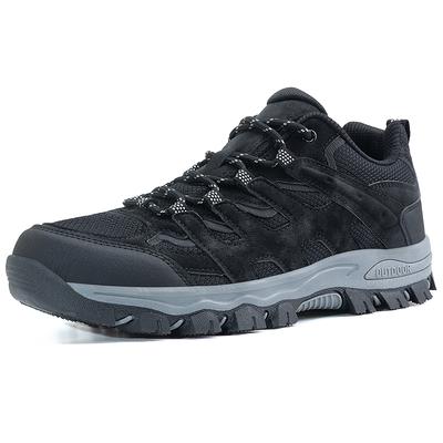 Herren Wanderschuhe Atmungsaktives Leder Outdoor Herrenschuhe Abriebfest Herren Trekking Wanderschuhe Jagd Taktische Sneaker