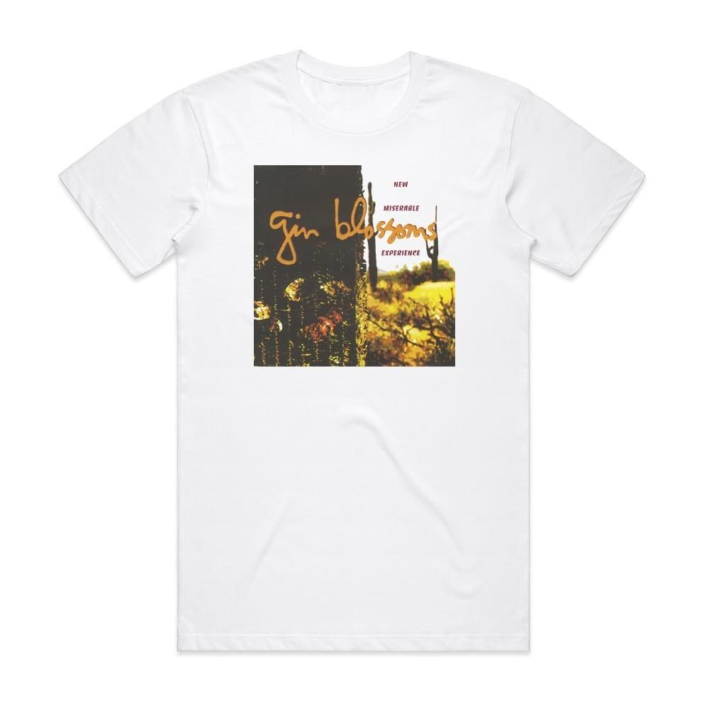 Gin Blossoms New Miserable Experience 1 Album T-Shirt White L501 L