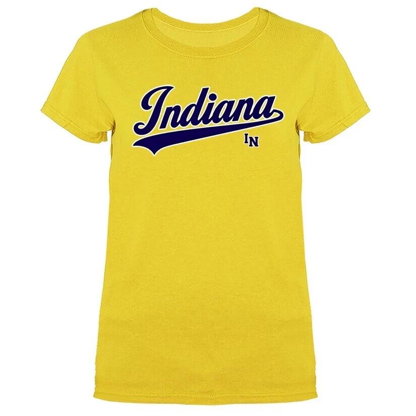 State of Indiana Swoosh Women s T-shirt Unisex T-Shirt S