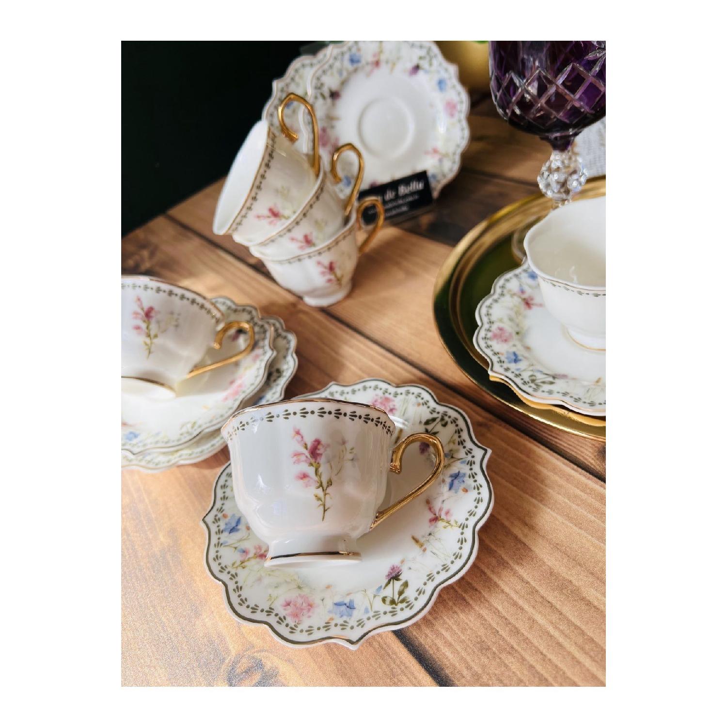 

Spring For 6 People Bone China Coffee Cup білий