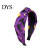 Daily Makeup Face Washing Headband Halloween Headbands for Women Girls, Wide Knotted with Witch Spider Web Themed Hair Styling Tools Ghost Pumpkin,
