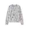Women’s Floral Print Long Sleeve Knitted V-Neck Cardigan Summer Lightweight Casual Sweater Jacket Sun-Resistant