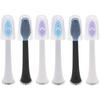 Toothbrush Heads Replacement Compatible for Jetwave Sonic Edge Toothbrush, with Head Cover 6 PCS