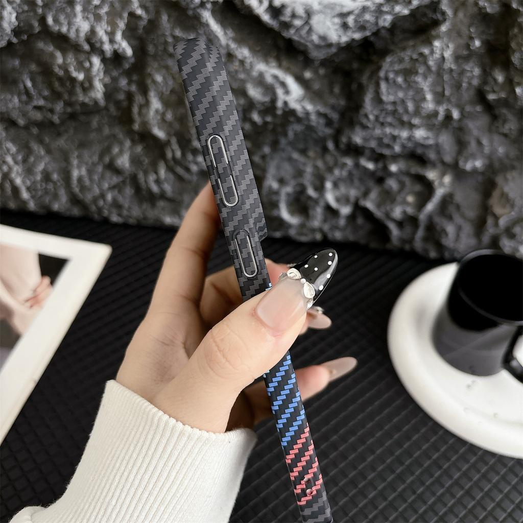 Business Carbon Fiber Kevlar Magnetic Case for Samsung Galaxy S26 Ultra S23 S24 S25 A57 A37 A17 A16 A56 A15 A55 Slim Hald Cover