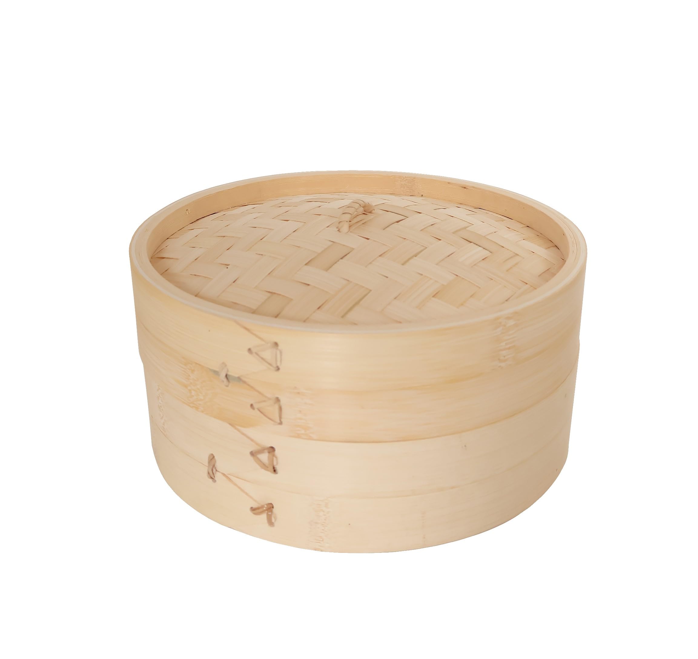 Steamer Basket Large Capacity for Steaming Egg Custards and Other Dishes SUNTRAP&INDUSTRIAL (24cm) - бежевый