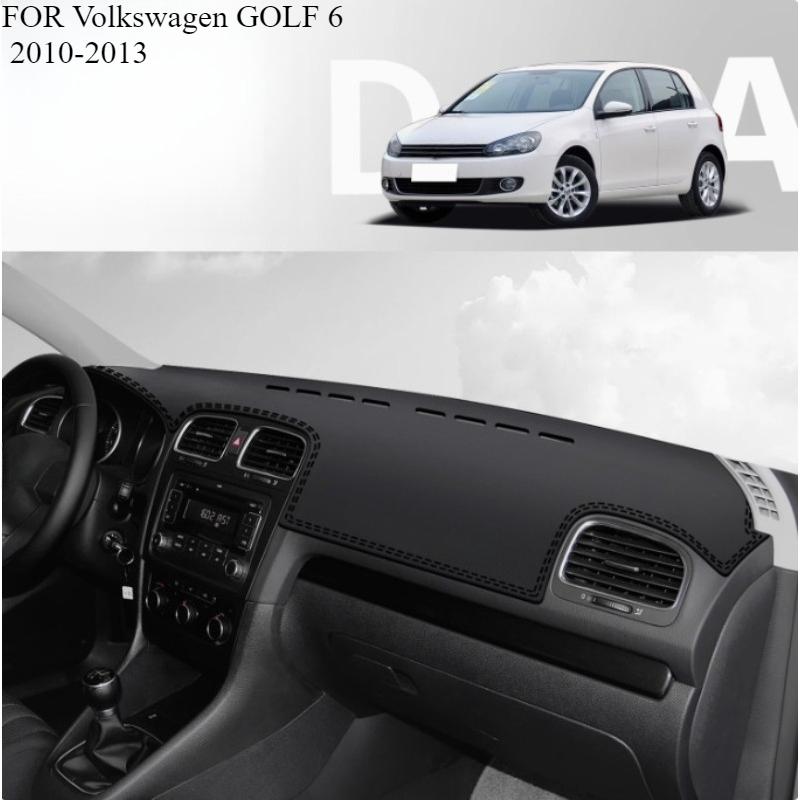 

FOR Volkswagen GOLF 6 2010-2013 Car Dash Mat Dashmat Dashboard Mat Cover Sun Shade Dash Board Cover Carpet Accessories front B
