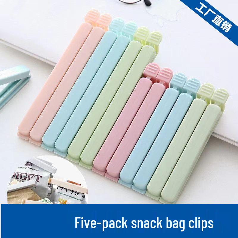 Eco-Friendly Plastic Food Bag Sealing Clips for Snacks and Tea Storage