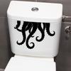 Creative Octopus Tentacle Bathroom Toilet Wall Sticker Self Adhesive Home Decor
