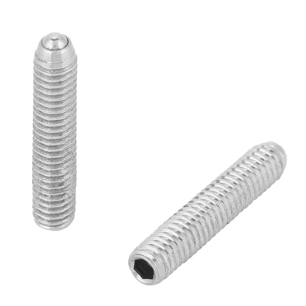 20pcs  Set Stainless Steel Thread Hex Spring Ball Plunger Screw (M3*20)