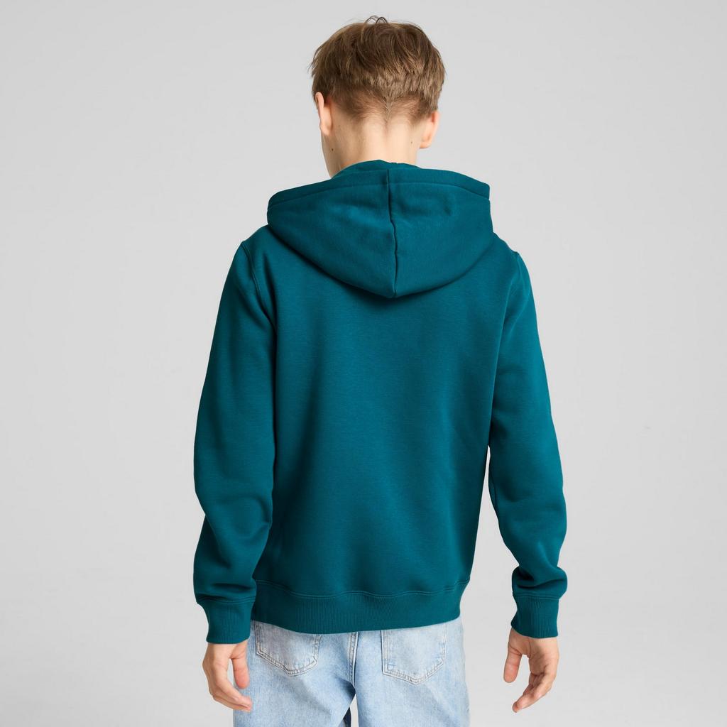 Boy's hoodie Puma SQUAD FL green 68277522 size 140