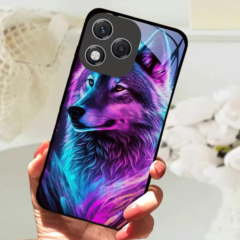 

Tempered Glass Phone Case For Honor 400 Lite 400Lite 5G Funda Full Protection Back Cover Shell For Honor400 Lite ABR-NX1 Bumper Honor 400 Lite