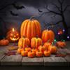 Halloween Artificial Pumpkins Set Of 14Pieces Durable User Friendly Materials For Tabletop Porch Decors