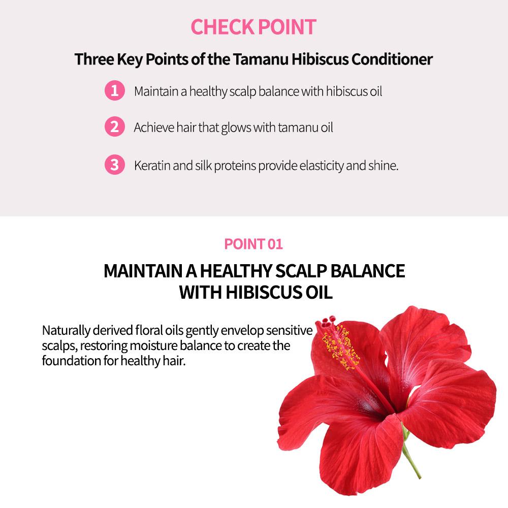 Farmstay Tamanu Oil Mild Conditioner Hibiscus 300ml