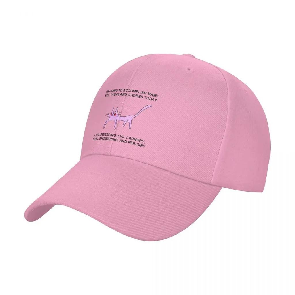 EVIL TASKS AND CHORES Baseball Cap New In Hat Luxury Cap Dropshipping Golf Hat Man Women Beach Fashion Mens
