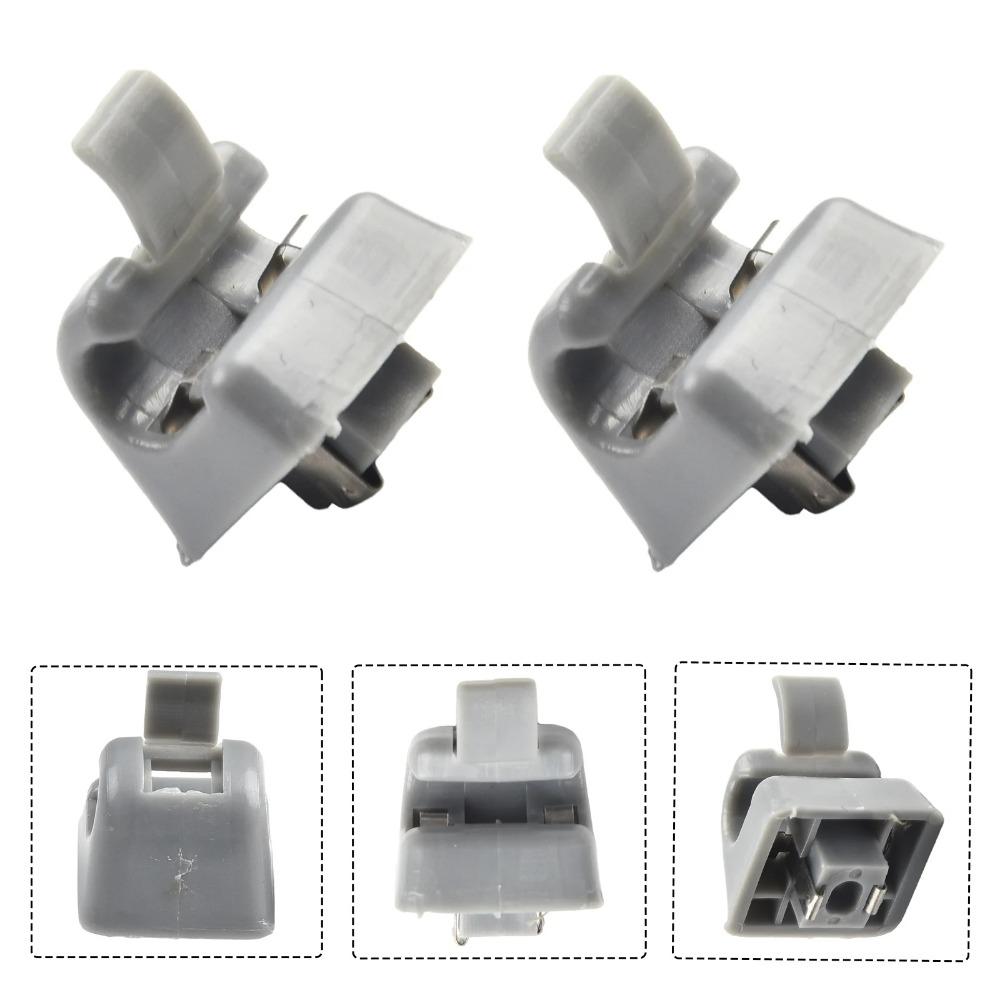 2 Stück Sonnenblenden-Clip-Halter Sonnenblenden-Halterungsklammern für Mercedes W201 W123 W124 W126 W140 W201 Autozubehör