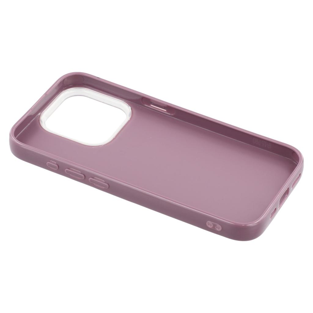 For iPhone 15 Pro Max Case IMD Glitter TPU Phone Cover Large Camera Cutout