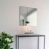 House Nordic Daisy Square Mirror Brass