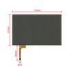 LTA070B510F LTA070B511F 1 Stück 7,3" Touchscreen-Digitizer für Toyota für Prius für Hybrid-Limousine für Lexus GS300 GS350 GX470 LKW
