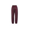 Adidas Originals Vintage Side Button Logo Striped Knit Sports Pants Women Bottoms Dark-Purple H61861