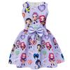 New Style Demon Hunter Girl Print Bowknot Children's Formal Dress