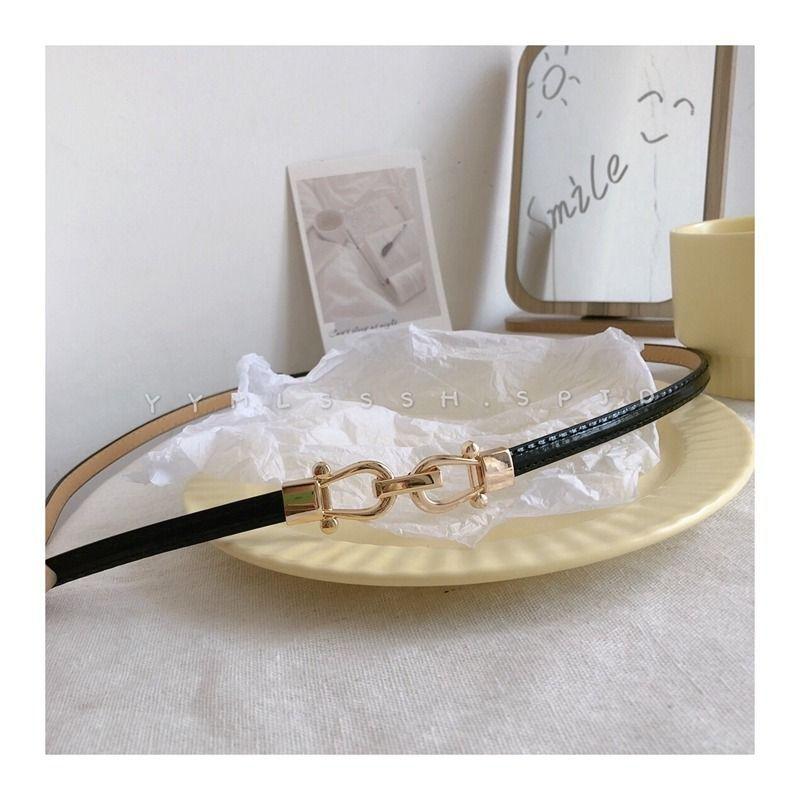 Fashionable Womens Minimalist Waist Belt Stylish Ins Inspired Design For Dresses Coats And